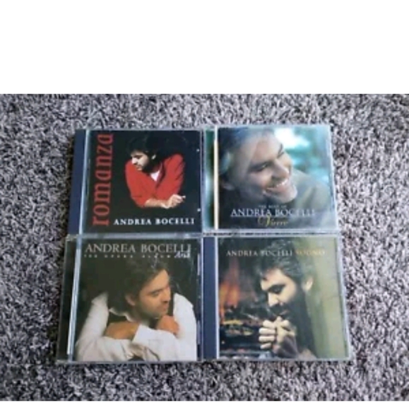 Lot Of 4 Andrea Bocelli Cds Best Of , Romanza , Sogno &The Opera Album - Picture 1 of 13